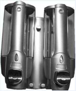 GATTO Plastic Double Soap Dispenser